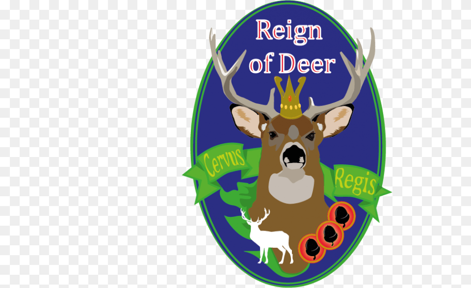 Logo Reign Board Game Designers Forum, Animal, Deer, Mammal, Wildlife Png Image