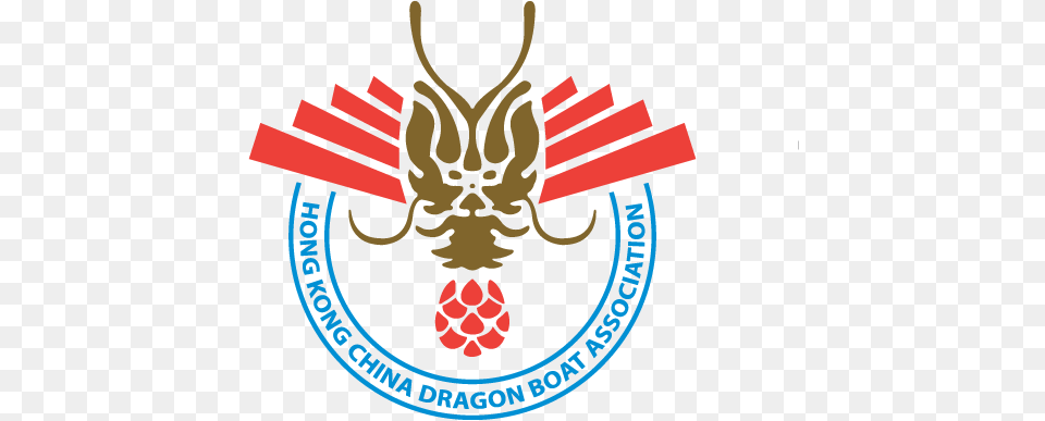 Logo Resized U2013 Hong Kong China Dragon Boat Association Dragon Boat Logo China, Emblem, Symbol, Animal, Crawdad Free Png