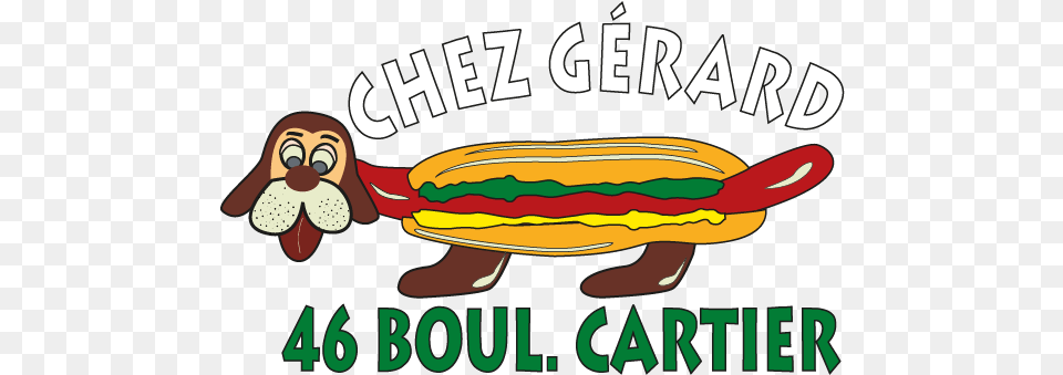 Logo Restaurant Chez Grard 46 Boul Chez Grard Restaurant, Food, Hot Dog, Baby, Person Png Image