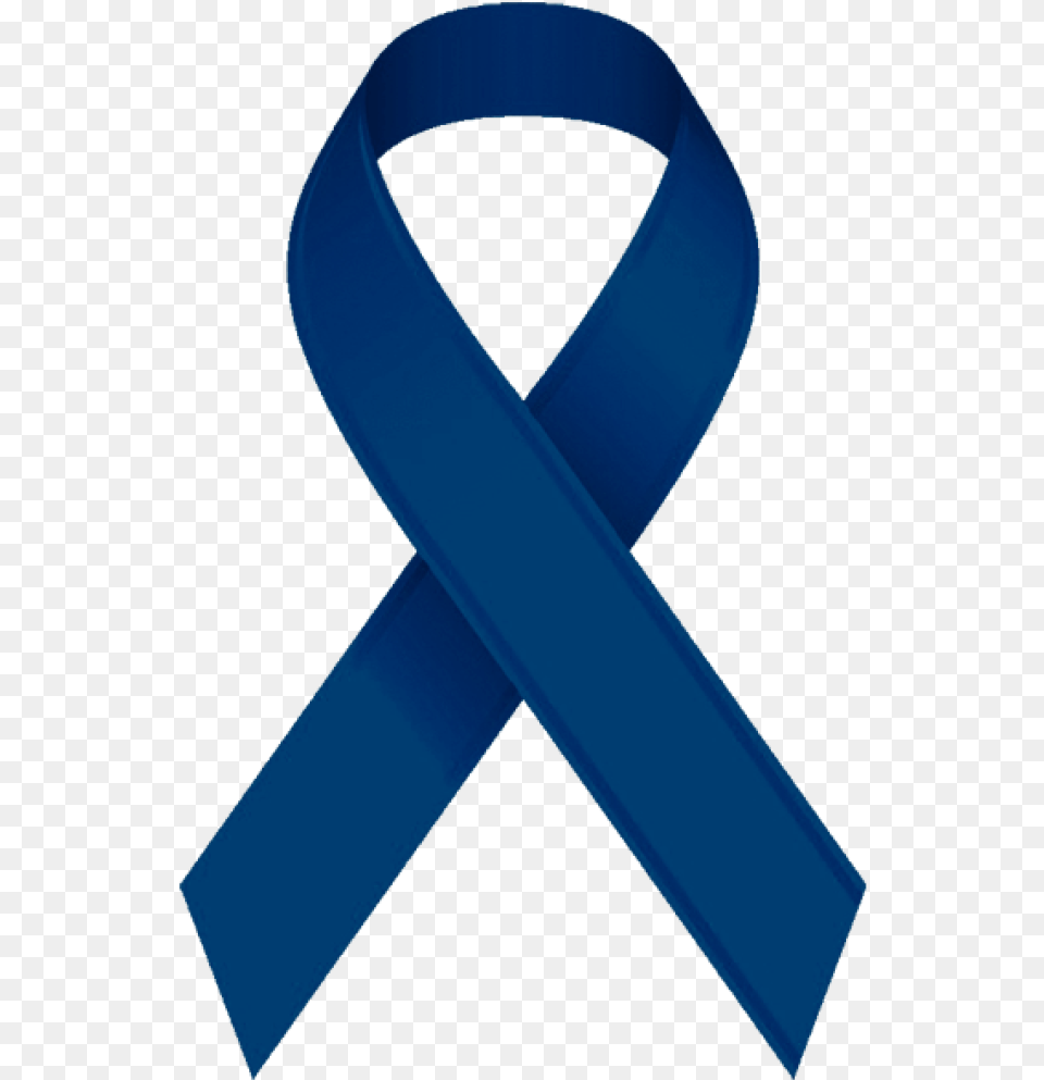 Logo Ribbon Royalty Navy Colorectal Cancer Awareness Ribbon, Accessories, Belt, Formal Wear, Tie Png Image