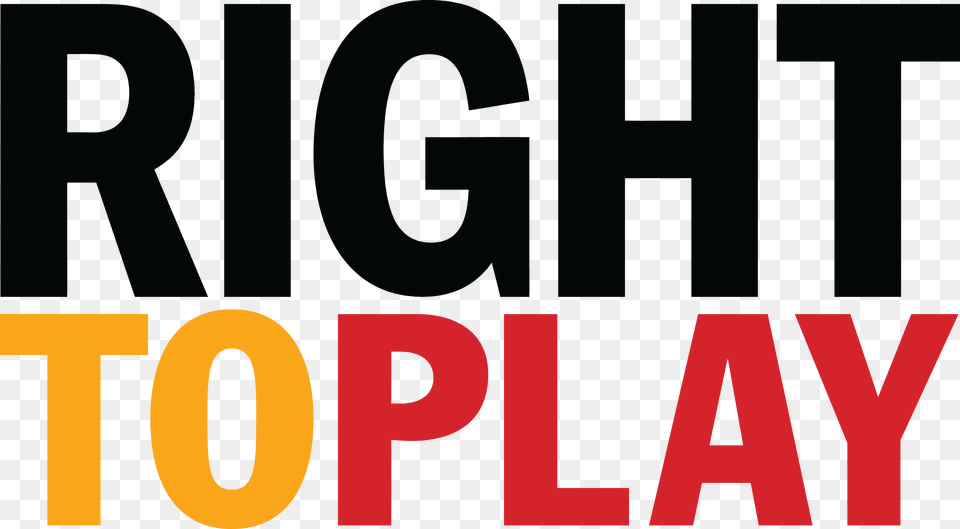 Logo Right To Play, Text, Number, Symbol Png