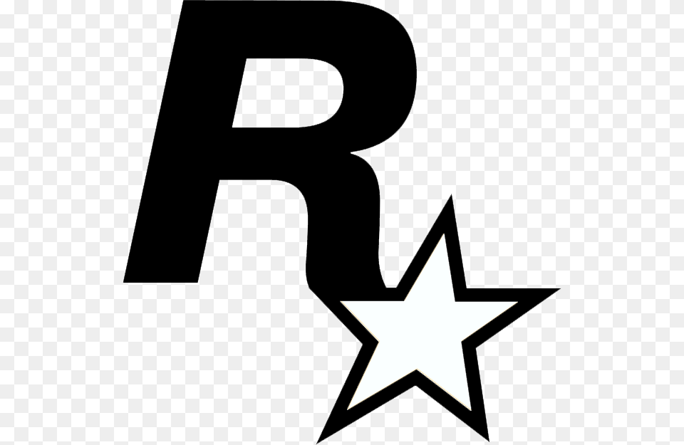Logo Rockstar Games Rockstar Games Logo, Symbol, Star Symbol, Green Png Image