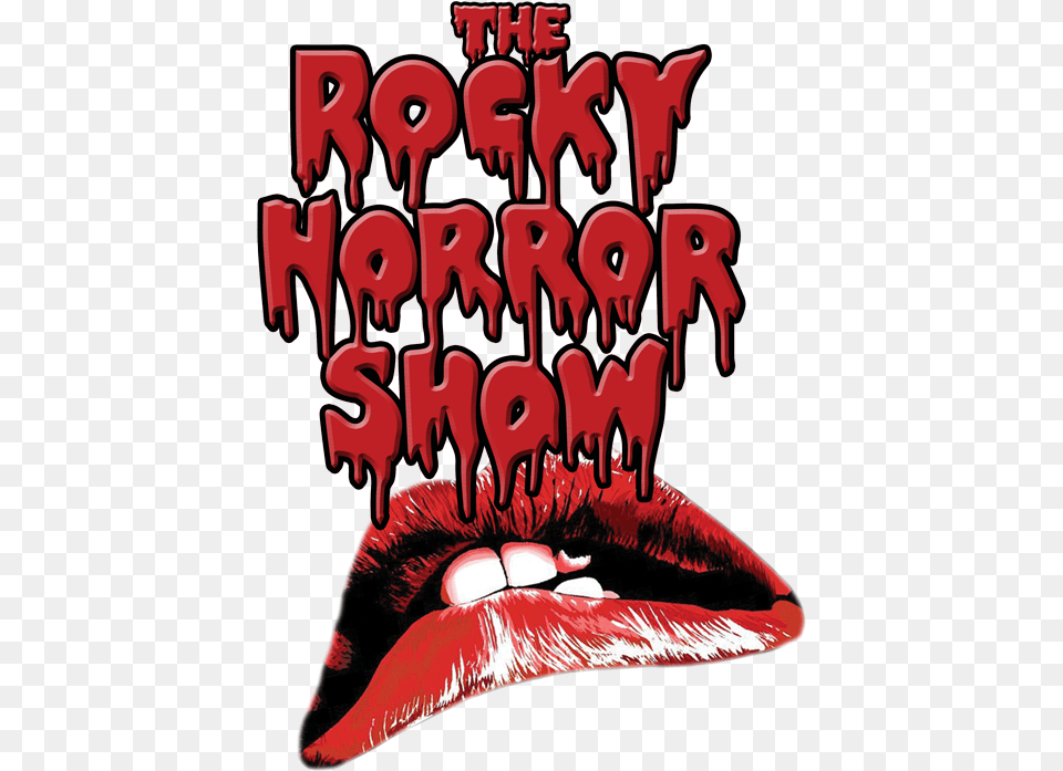 Logo Rocky Horror Logo, Person, Body Part, Mouth, Book Png Image