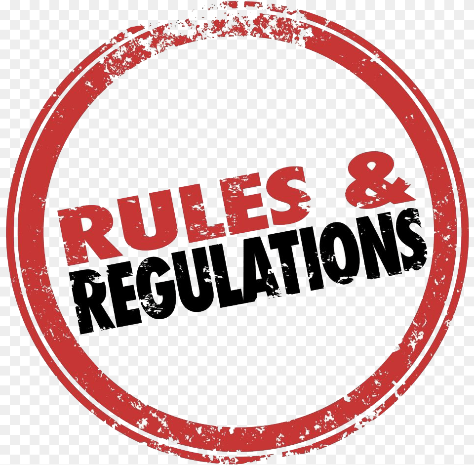 Logo Rules Guidelines Rules And Regulations Logo, Sticker, Symbol, Disk Free Transparent Png