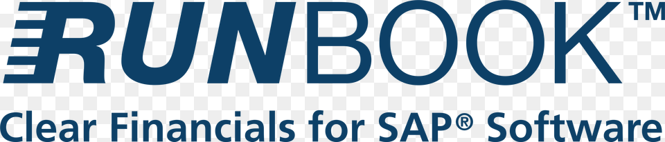 Logo Runbook Clear Financials For Sap Software Blue Kronotex Logo, Text Free Png Download