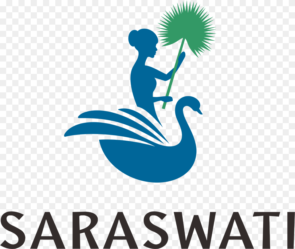 Logo Saraswati 2 Le Samourai Fanart Tv, Person, Animal, Bird, Waterfowl Free Png Download