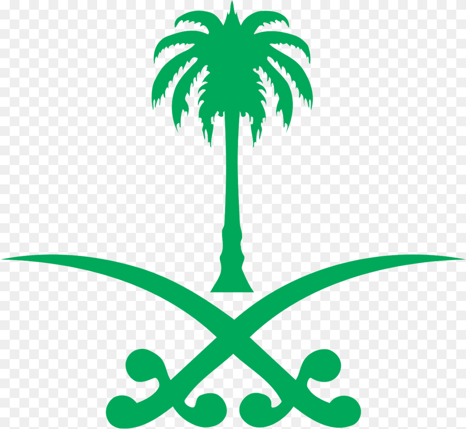 Logo Saudi Arabia Flag, Palm Tree, Plant, Tree, Vegetation Png Image
