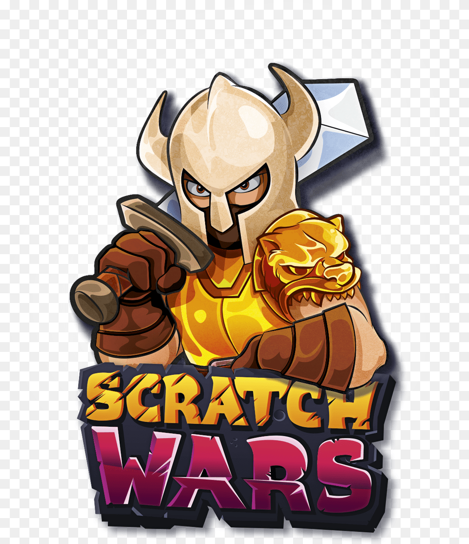 Logo Scratch Wars Scratch Wars, Book, Comics, Publication, Advertisement Free Png Download