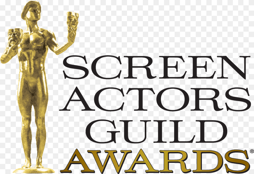 Logo Screen Actors Guild Awards, Adult, Male, Man, Person Png Image