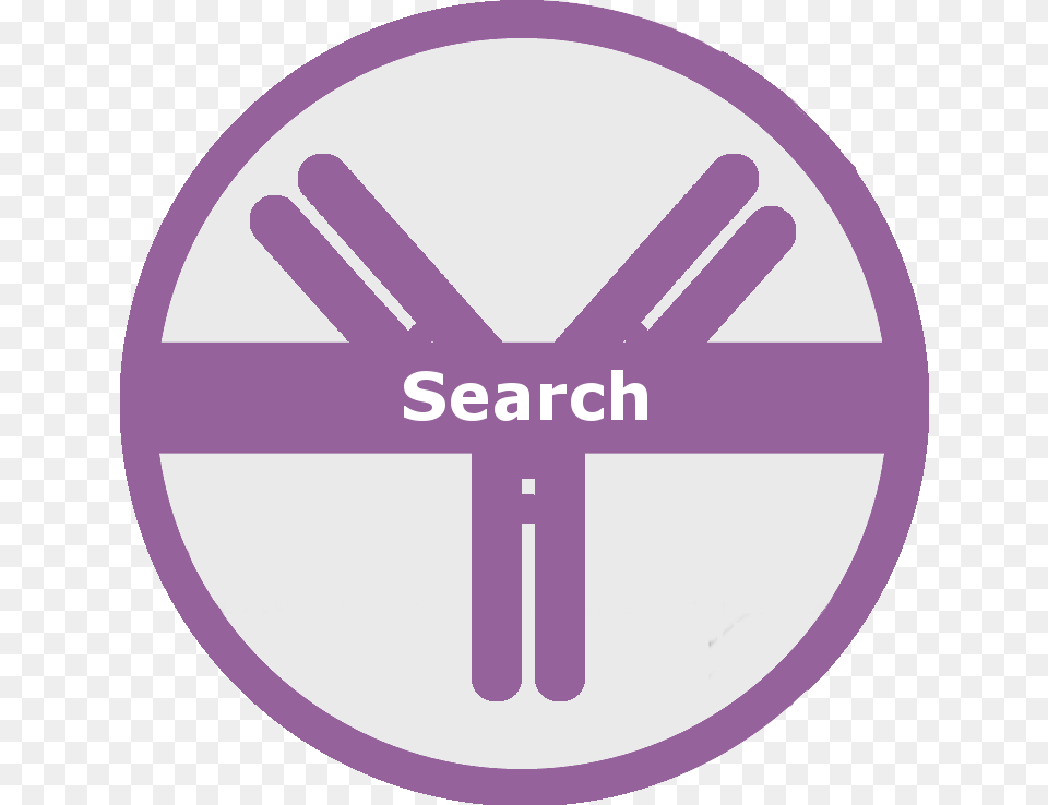 Logo Search Circle, Purple, Disk Free Png Download