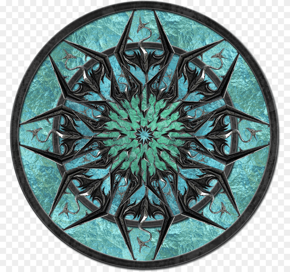 Logo Skyrim Circle By Jojo Elder Scrolls Pattern Free Png Download