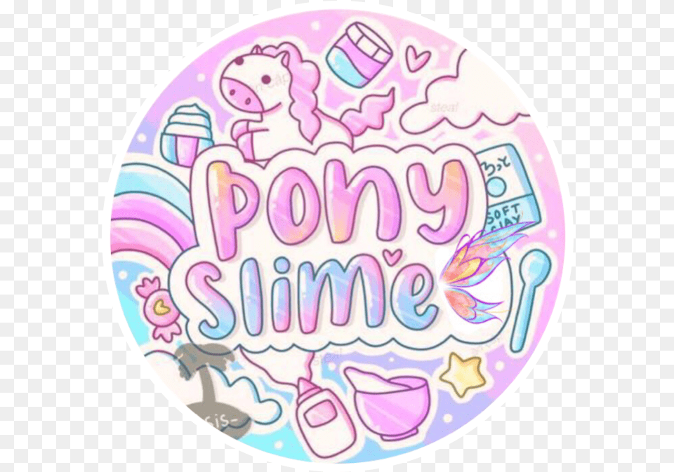 Logo Slime Instagram Pony Slimes Free Png Download