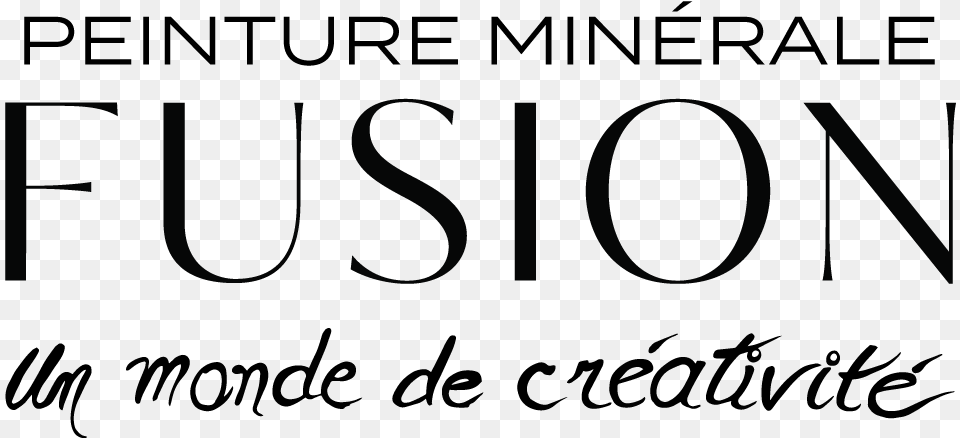 Logo Slogan Fusion Unmondedecreativit Calligraphy, Text Free Transparent Png