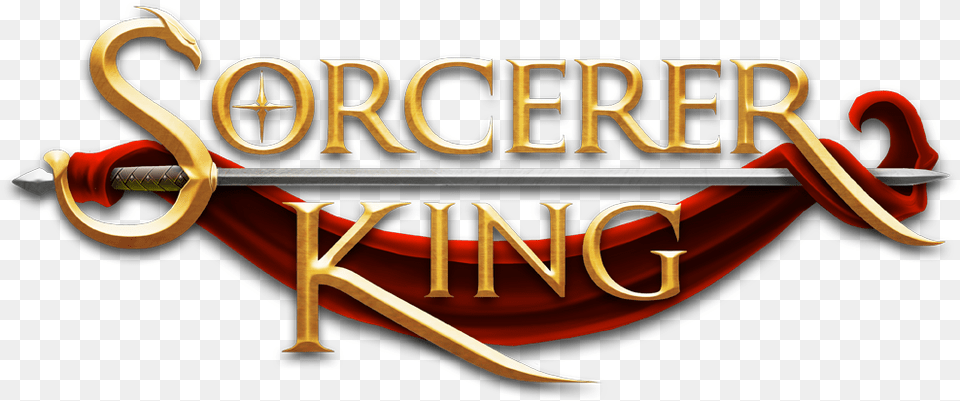 Logo Sorcerer King Logo, Sword, Weapon Png Image