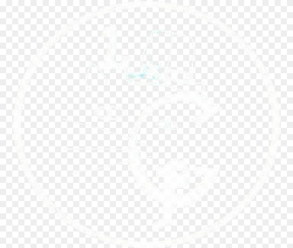 Logo Soundcloud Blanc Circle, Stencil Free Png Download