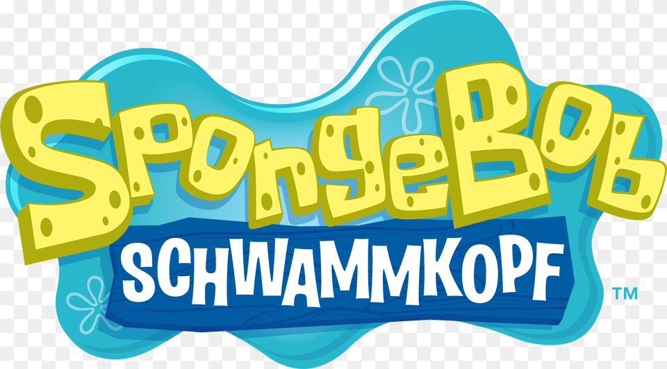 Logo Spongebob Name In German, Text, Dynamite, Weapon Png Image