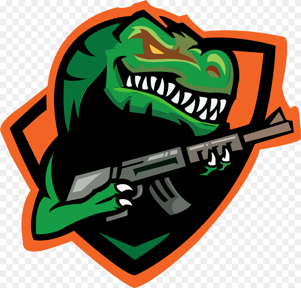 Logo Squad T Rex Png