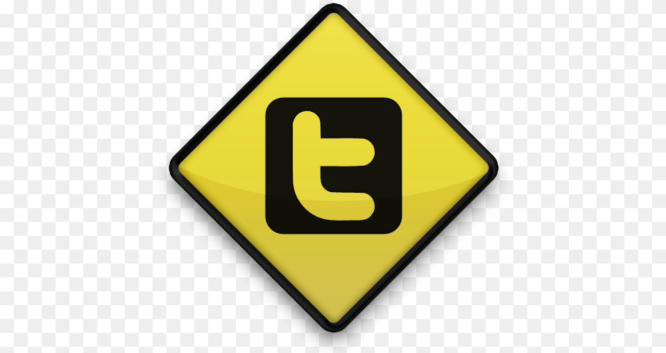 Logo Square Twitter Icon Social Media, Sign, Symbol, Road Sign Png Image