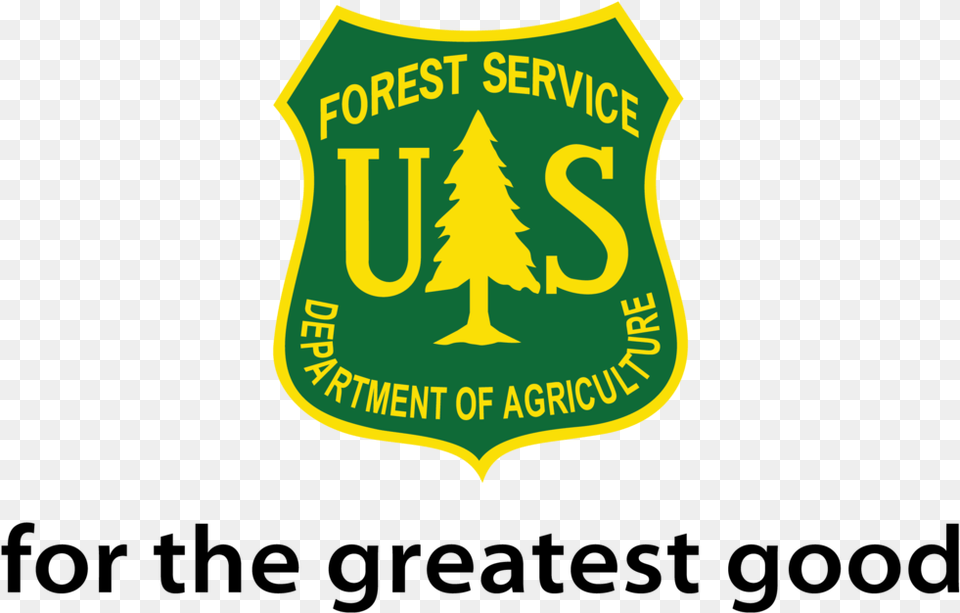 Logo Standard Blk Tag Us Forest Service, Badge, Symbol, Food, Ketchup Free Transparent Png