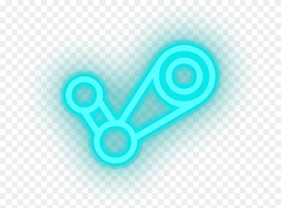 Logo Steam Neon Sign Dot, Light, Plate Png Image