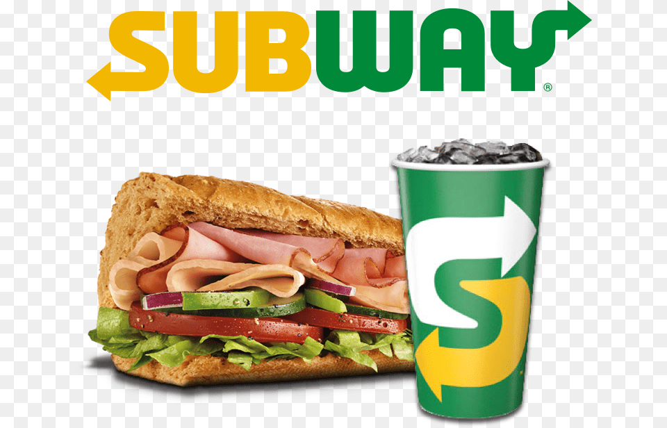 Logo Subway Sandwich, Food, Lunch, Meal, Burger Free Png Download