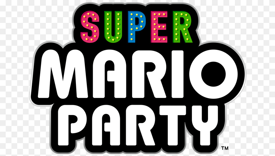 Logo Super Mario Party, Text, Number, Symbol Free Png Download