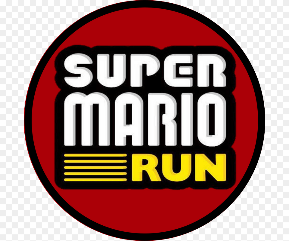 Logo Super Mario Run, Sticker, Symbol Png