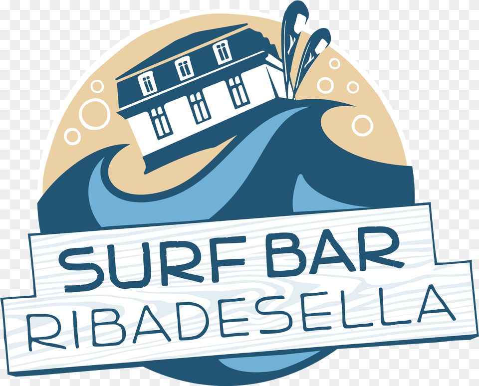 Logo Surf Bar Ribadesella, Advertisement, Poster, Text, Disk Free Png Download