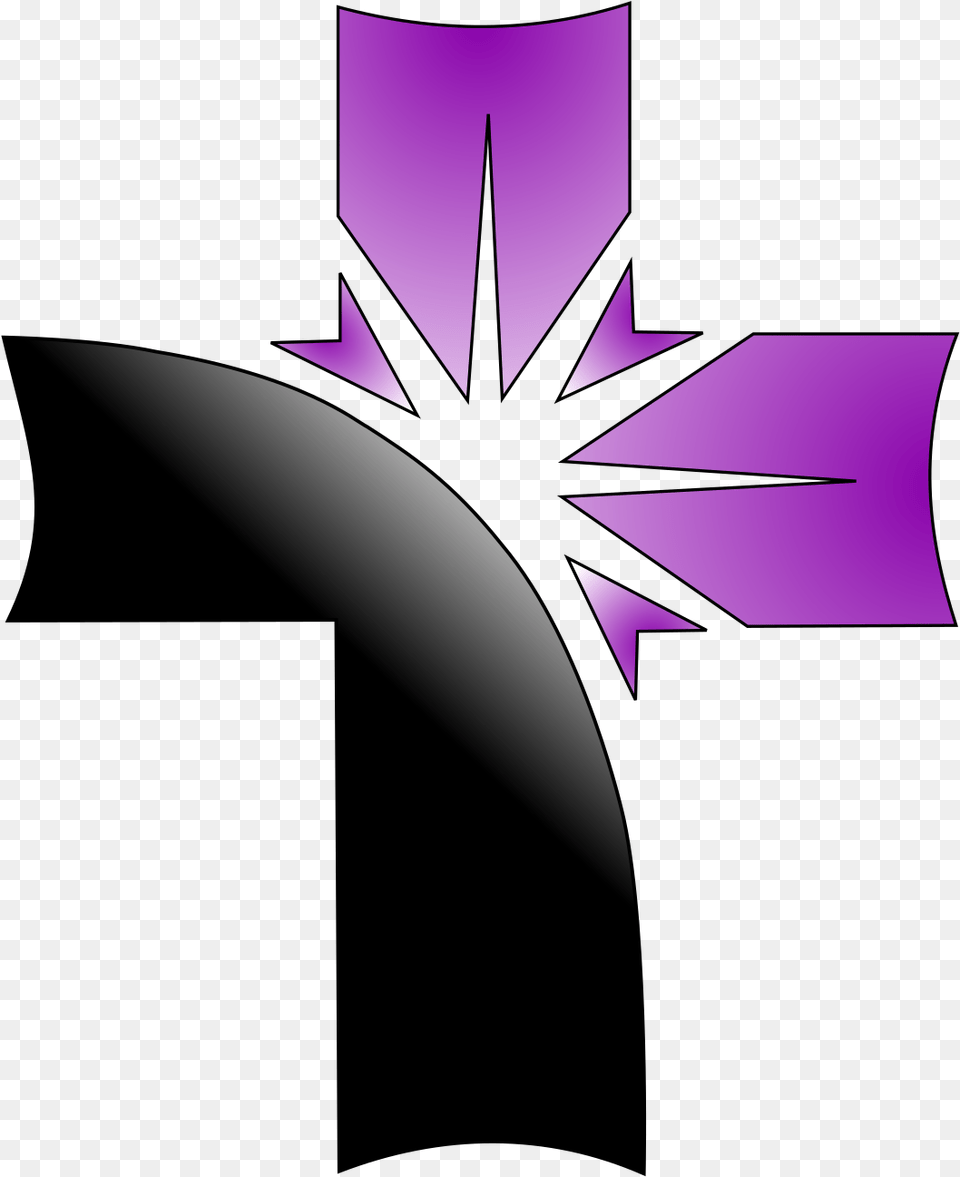 Logo Svg Library Download Files Cross, Purple, Symbol, Star Symbol Free Png