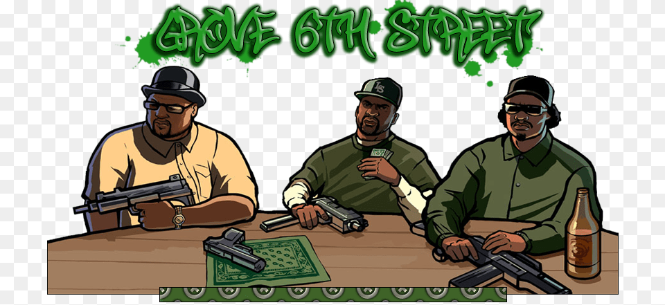 Logo T Gta San Andreas, Weapon, Firearm, Person, People Png Image