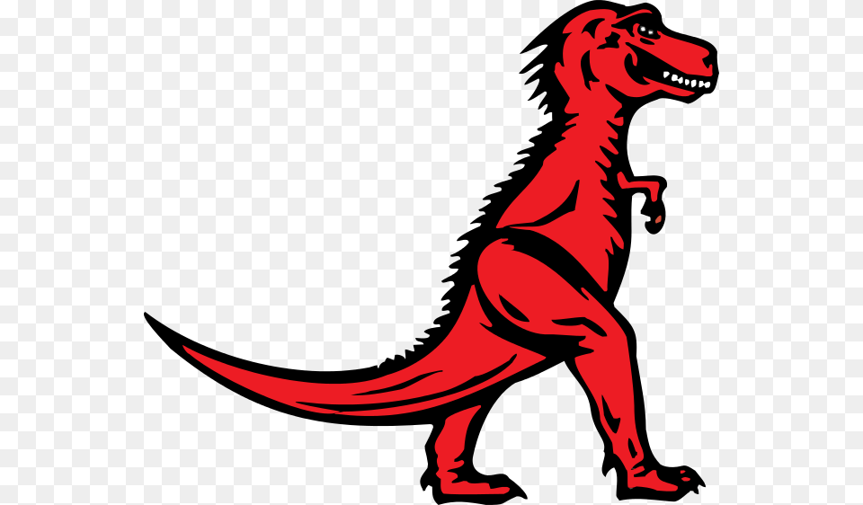 Logo T Rex Vector Red T Rex Logo, Animal, Dinosaur, Reptile, T-rex Free Png Download