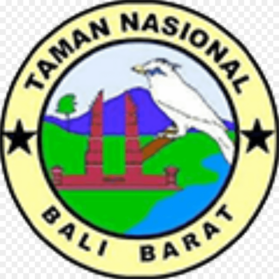 Logo Taman Nasional Bali Barat Clipart, Badge, Symbol, Emblem Png Image