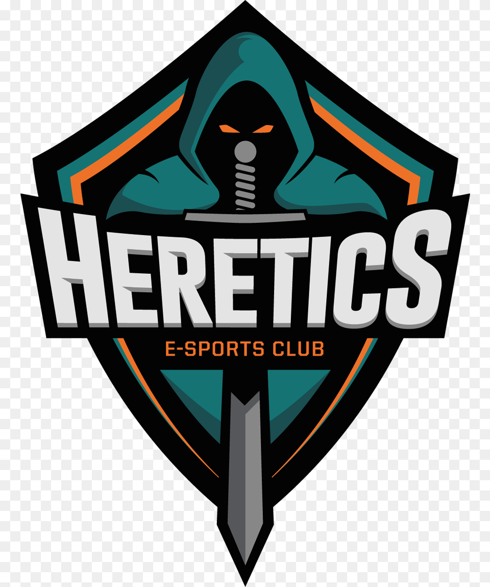 Logo Team Heretics, Clothing, Hood, Fashion, Cross Free Png