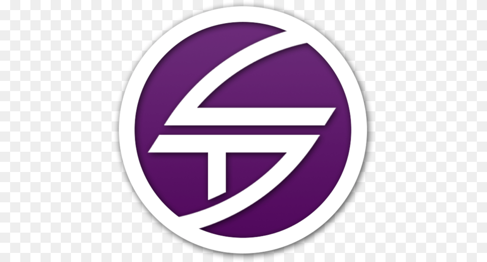 Logo Team Rocket League, Purple, Symbol, Disk Free Png Download
