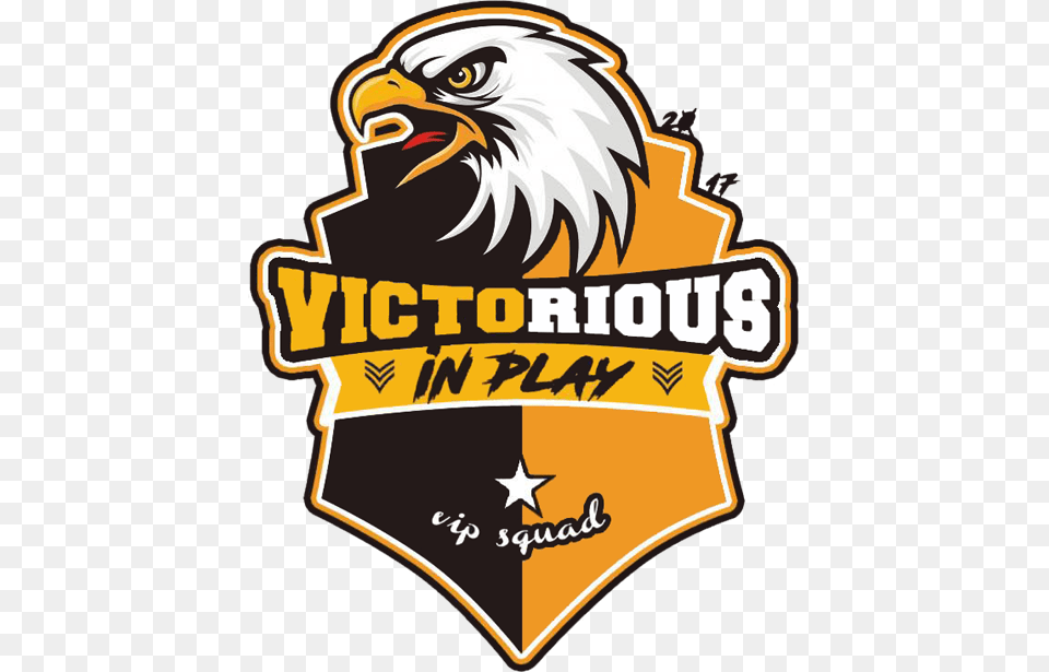 Logo Team Vip Pubg, Badge, Symbol, Animal, Bird Free Transparent Png