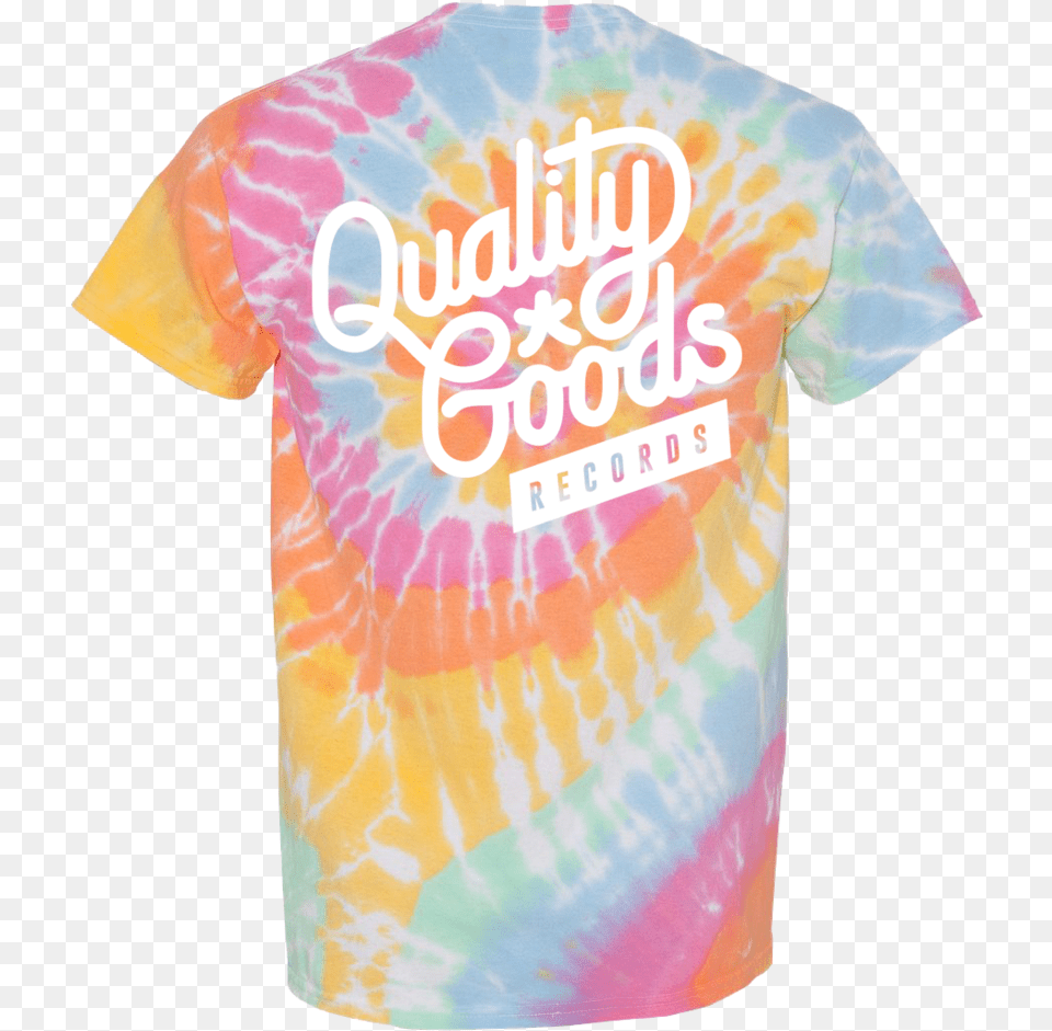 Logo Tee Tie Dye Active Shirt, Clothing, T-shirt, Beachwear, Person Free Transparent Png