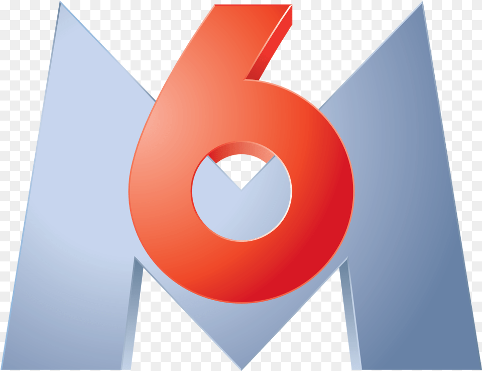 Logo Television Logonoid Logo M6, Symbol, Text, Number Png Image