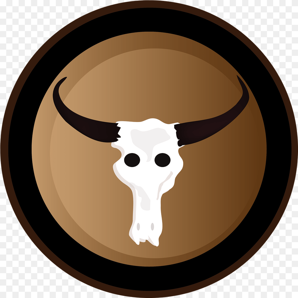 Logo The Cow Animals Free Pictures Skull, Animal, Cattle, Livestock, Mammal Png Image