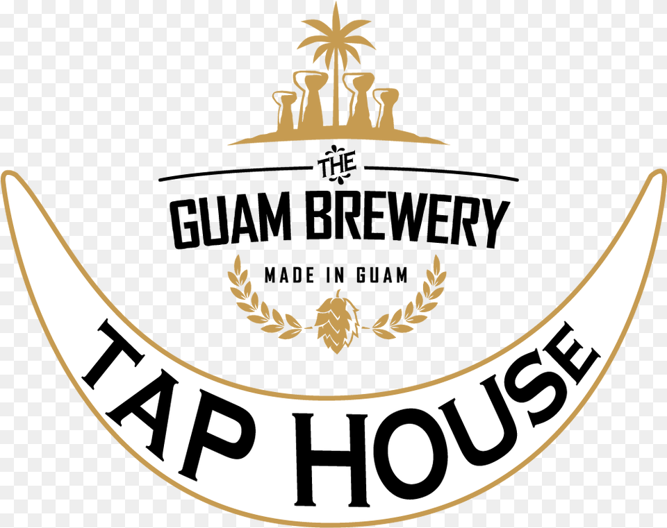 Logo The Guam Brewery And Tap Houseguam S Best Food Stop The World I Want, Badge, Emblem, Symbol, Animal Png