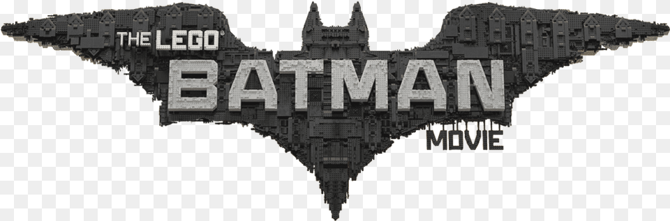 Logo Thelegobatmanmovie The Lego Batman Lego Batman Le Film Logo, Architecture, Building, Aircraft, City Free Png Download