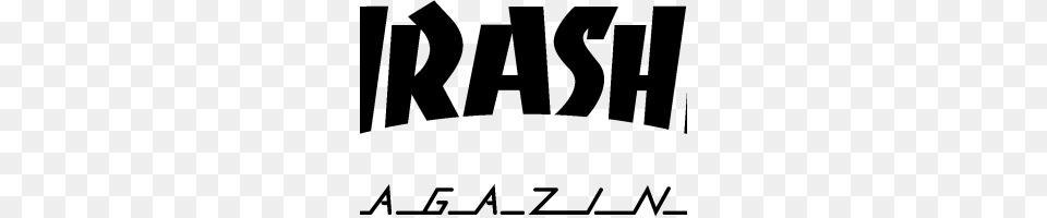 Logo Thrasher Image, Gray Free Png