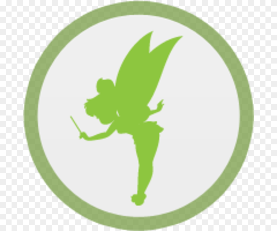Logo Tinker Bell, Herbal, Herbs, Leaf, Plant Free Png Download