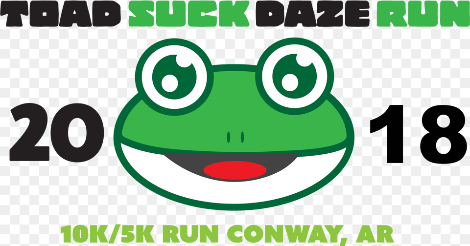 Logo Toadsuck Daze 2018, Green, Amphibian, Animal, Frog Png