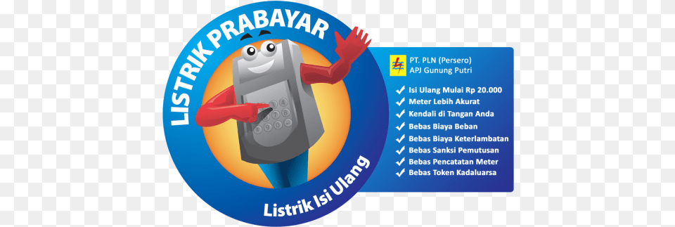 Logo Token Listrik Perusahaan Listrik Negara, Advertisement, Poster Free Png
