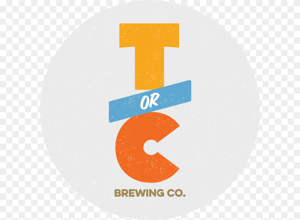 Logo Torc Circle Grey Truth Or Consequences Brewing Co, Number, Symbol, Text, Disk Free Transparent Png