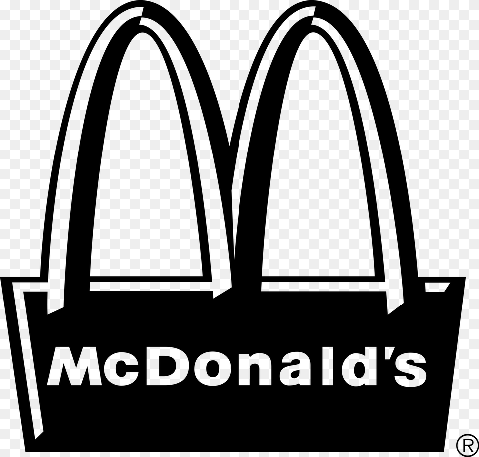 Logo Transparent Mc Donalds, Gray Free Png Download