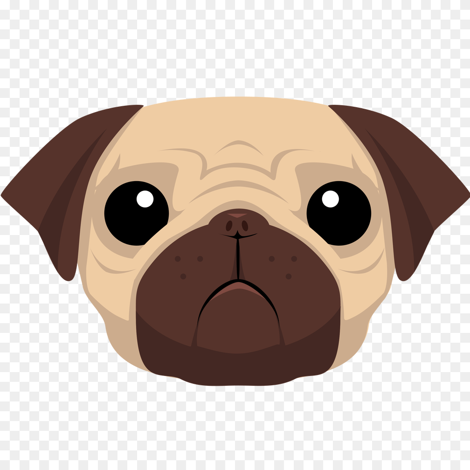 Logo Transparent Pug Background, Snout, Animal, Canine, Mammal Png Image