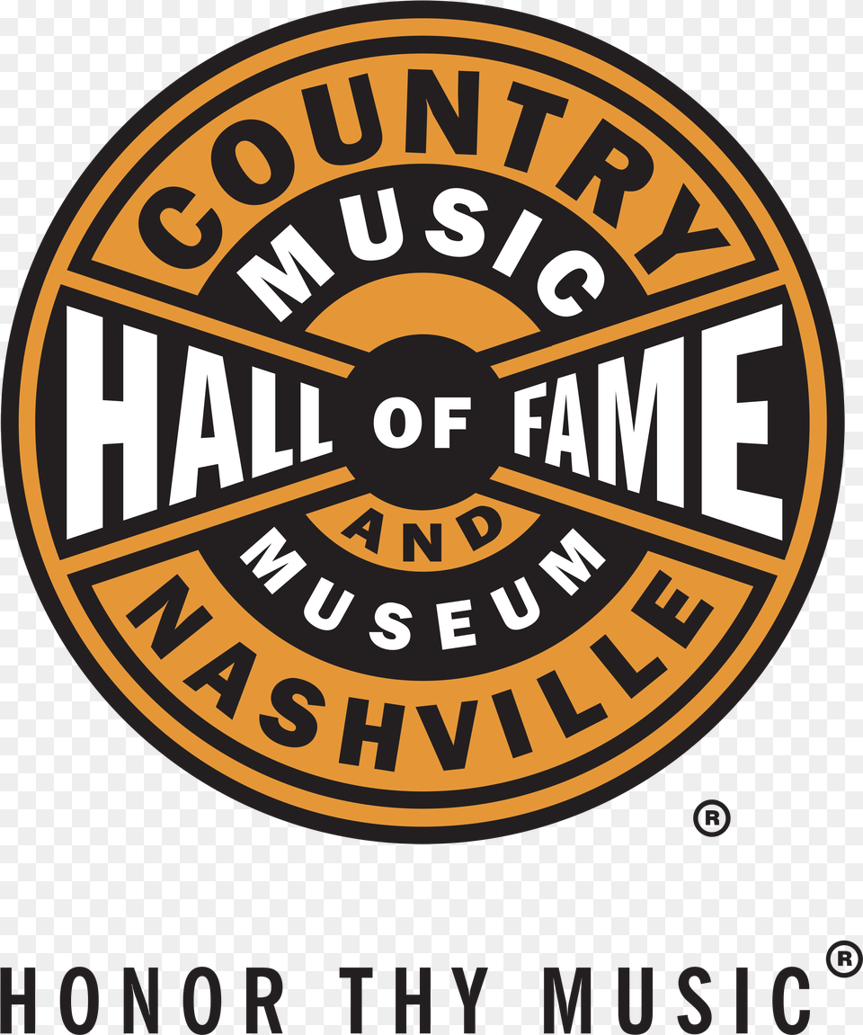 Logo Transparent Svg Vector Country Music Hall Of Fame Logo Transparent, Architecture, Building, Factory, Badge Png