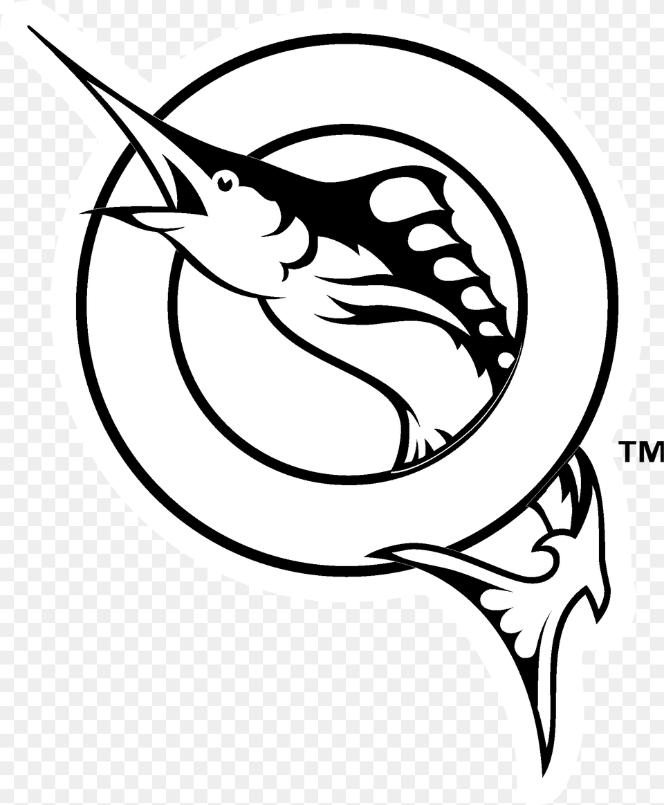 Logo Svg Vector Florida Marlins Logo, Stencil, Animal, Sea Life Free Transparent Png