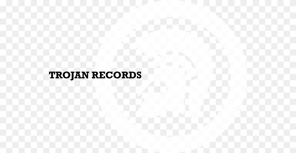Logo Trojan Records Logo, Stencil, Clothing, Hardhat, Helmet Free Png Download